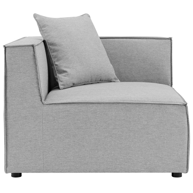 Alaya Outdoor Patio Upholstered Sectional Sofa Corner Chair