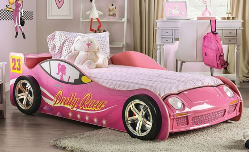 Unleash Your Child's Imagination with the Exquisite Glamour Racer Bed: The Perfect Blend of Fashion and Adventure!