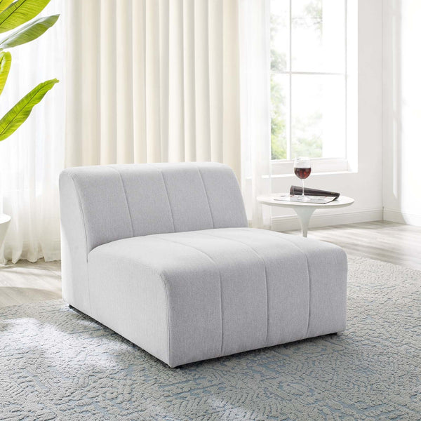 Zyaire Upholstered Fabric Armless Chair