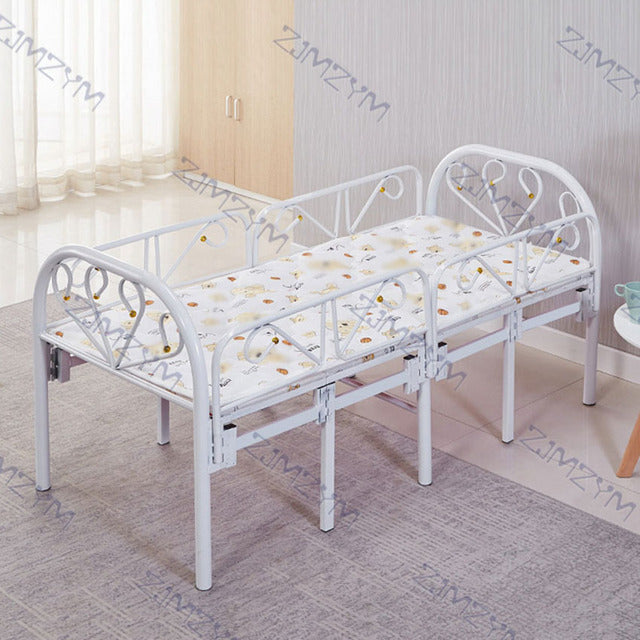 Children Folding Bed With Guardrail
