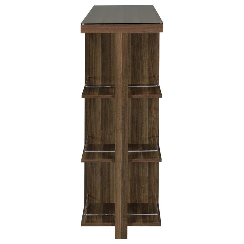 Evelio Mid-Century Modern Wine Cabinet by Clayson Design