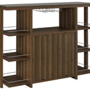 Evelio Mid-Century Modern Wine Cabinet by Clayson Design