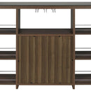 Evelio Mid-Century Modern Wine Cabinet by Clayson Design