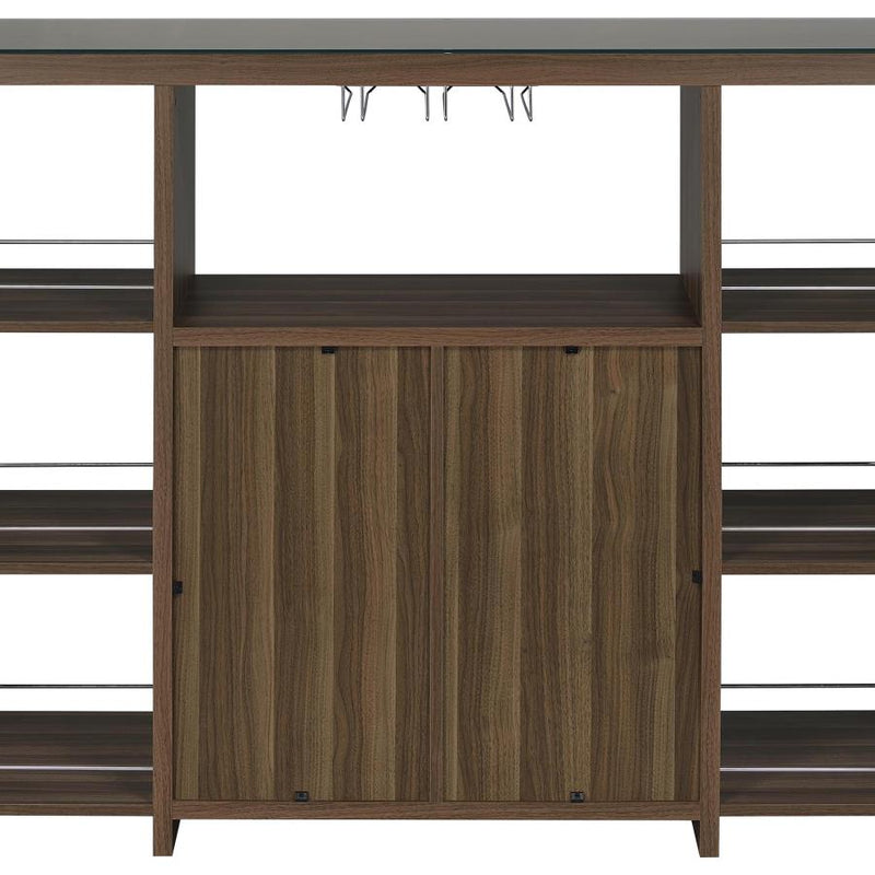 Evelio Mid-Century Modern Wine Cabinet by Clayson Design