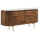 Ortega Marble-Top Sideboard by Clayson Design