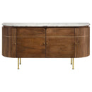Ortega Marble-Top Sideboard by Clayson Design