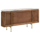 Ortega Marble-Top Sideboard by Clayson Design