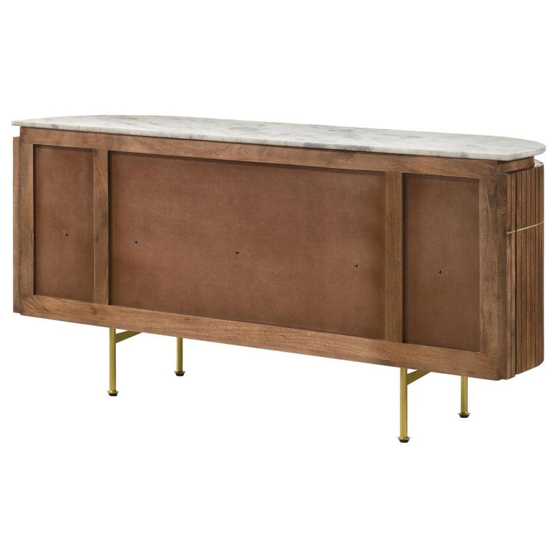 Ortega Marble-Top Sideboard by Clayson Design