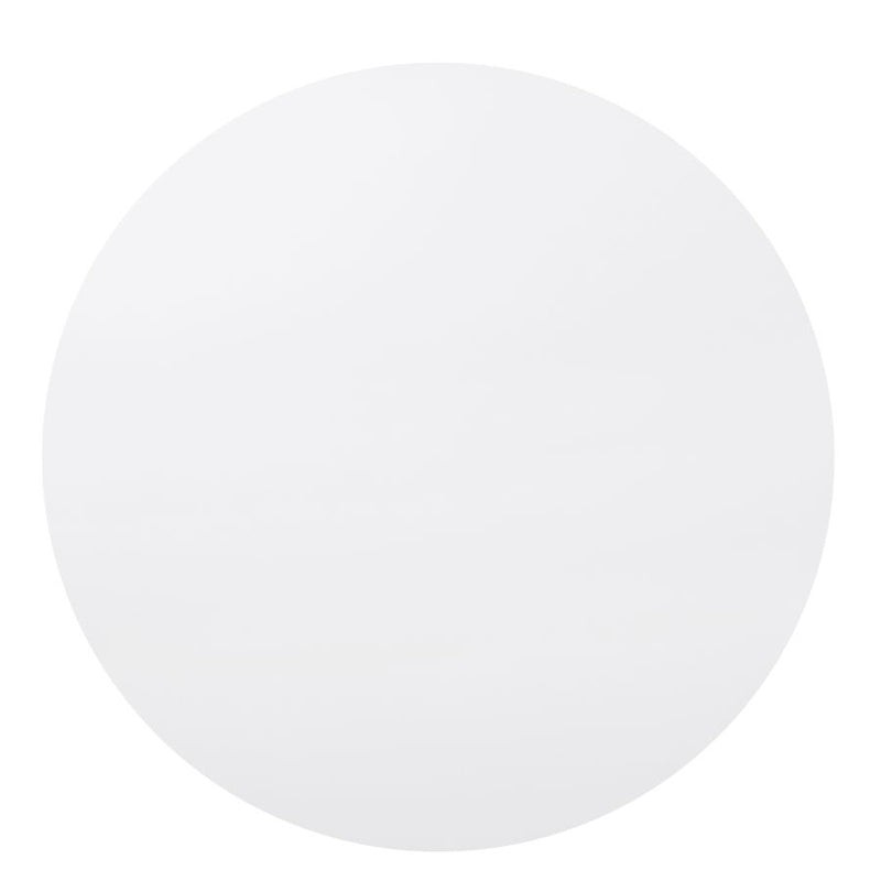 The Sorrel Retro-White Round Dining Table by Clayson Design