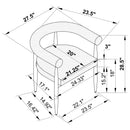 Camden Round Dining Table Set by Clayson Design