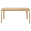 The Parkview Whitewashed Rectangular Dining Table by Clayson Design