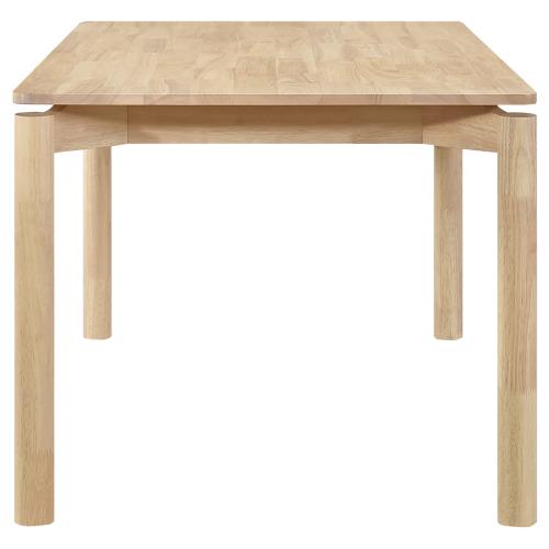 The Parkview Whitewashed Rectangular Dining Table by Clayson Design