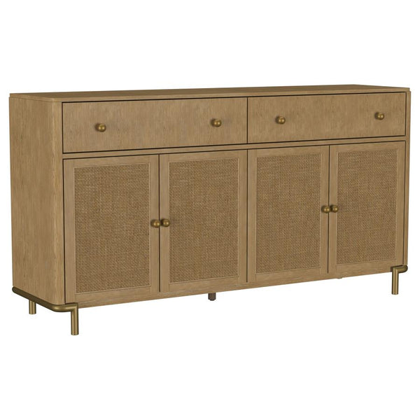 The Arbour Sand-Wash Cane Sideboard by Relani Family Furniture