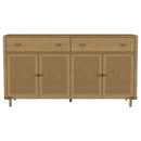 The Arbour Sand-Wash Cane Sideboard by Relani Family Furniture