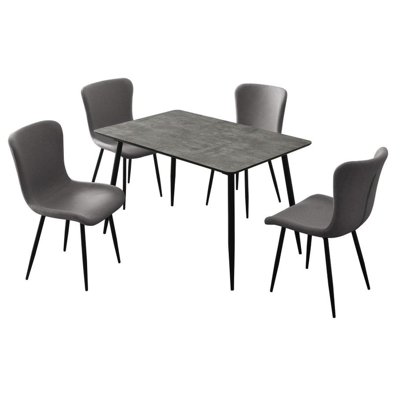 Horizon 5-Piece Extendable Dining Set by James Gareth Designs