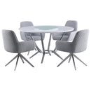 The Abby 54" Round Dining Table Set by James Gareth Designs