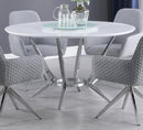 The Abby 54" Round Dining Table Set by James Gareth Designs