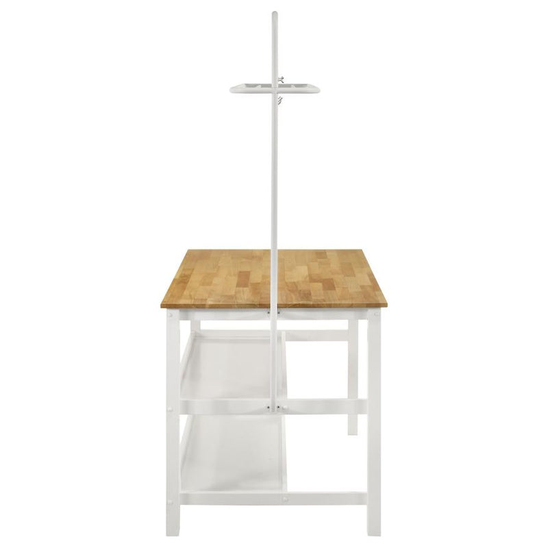 The Ellington Modern Farmhouse Kitchen Island Set by Luxe Farmhouse