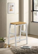 The Harper Backless Counter Stool (Set of 2) by Luxe Farmhouse