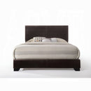 The Dalton Faux Leather Platform Bed by Clayson Design