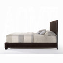 The Dalton Faux Leather Platform Bed by Clayson Design