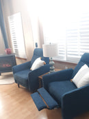 The Sutton Push Back Recliner by Clayson Design