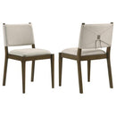 The Celine Wrapped Back Dining Chair x 2 by Clayson Design