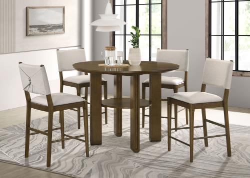 The Emory Wrapback Counter Chair Set by Clayson Design
