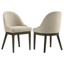 The Rowen Upholstered Dining Chair Set by Clayson Design