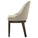 The Rowen Upholstered Dining Chair Set by Clayson Design