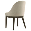 The Rowen Upholstered Dining Chair Set by Clayson Design