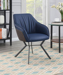 The Callista Two-Tone Dining Arm Chair Set by Clayson Design
