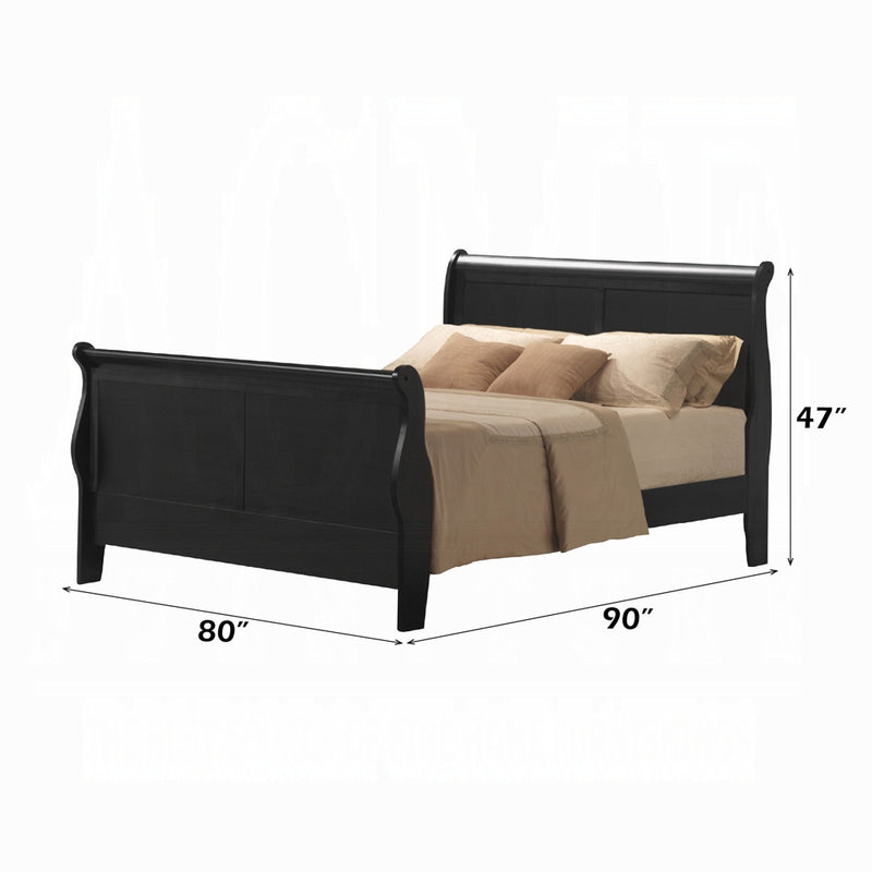 The Montclair Heritage Sleigh Bed by Realani Family Furniture