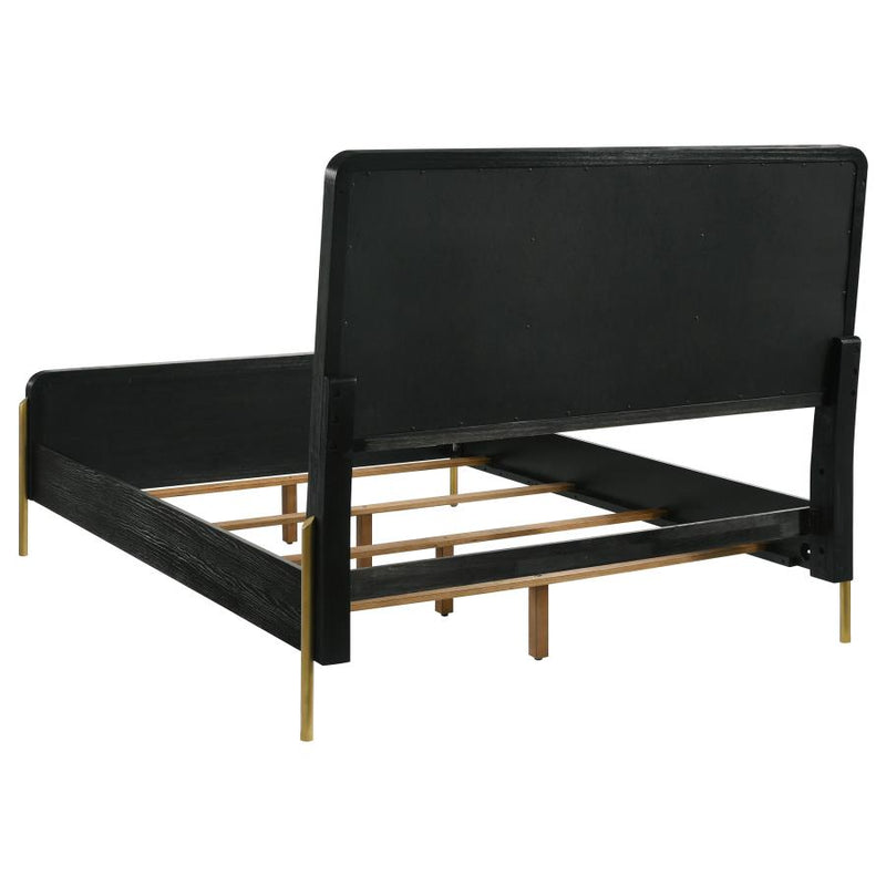 The Arini Upholstered Coastal Bed by Clayson Design