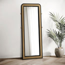 The Arini Cane Standing Mirror by James Gareth Designs