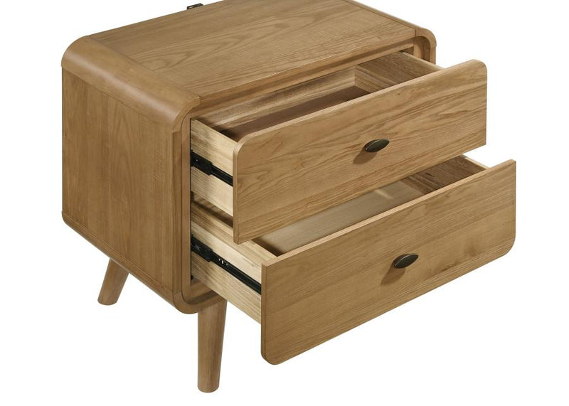 The Soren Mid-Century Nightstand by Clayson Design