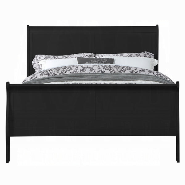 The Louis Petite Twin Sleigh Bed by Reylani Family Furniture