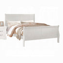 The Louis Luminis Eastern King Sleigh Bed by Reylani Family Furniture