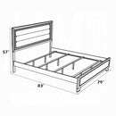 The Calvera Soft Modern Upholstered Bed by Clayson Design