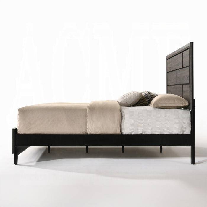 The Halsten Loft-Style Panel Bed by Clayson Design