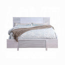 The Delmare White Oak Storage Bed by Clayson Design