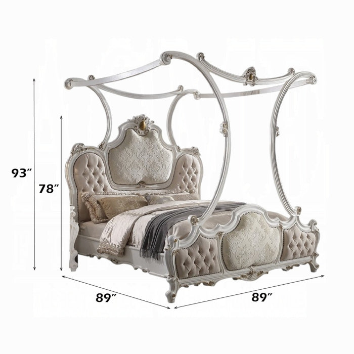 The Aurelia Heirloom Canopy Bed by Reylani Family Furniture