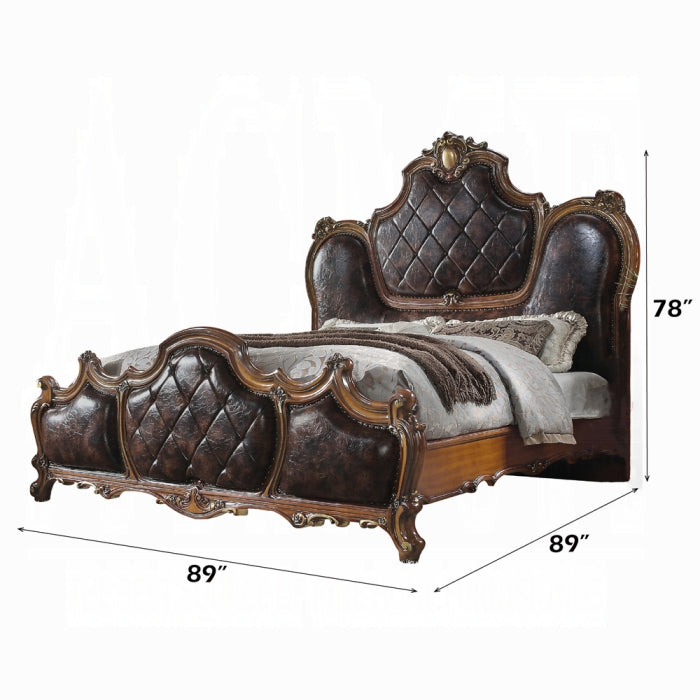 The Savona Heritage King Bed by Reylani Family Furniture
