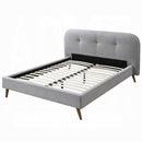 The Bellamy Glam Upholstered Bed by Clayson Design
