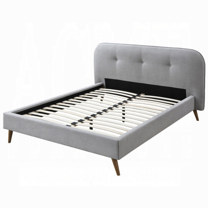 The Elmsford Tufted Platform Bed by Clayson Design