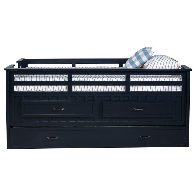 Carlsbad Twin Captain’s Bed with Trundle by Moppet Home