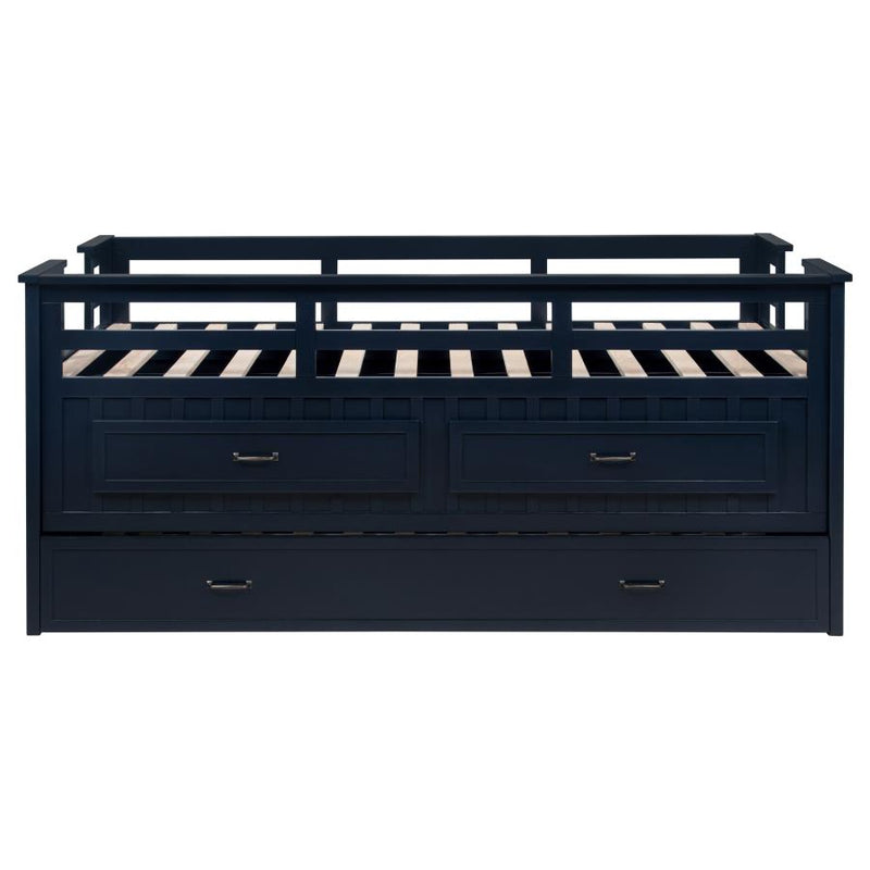 Carlsbad Twin Captain’s Bed with Trundle by Moppet Home
