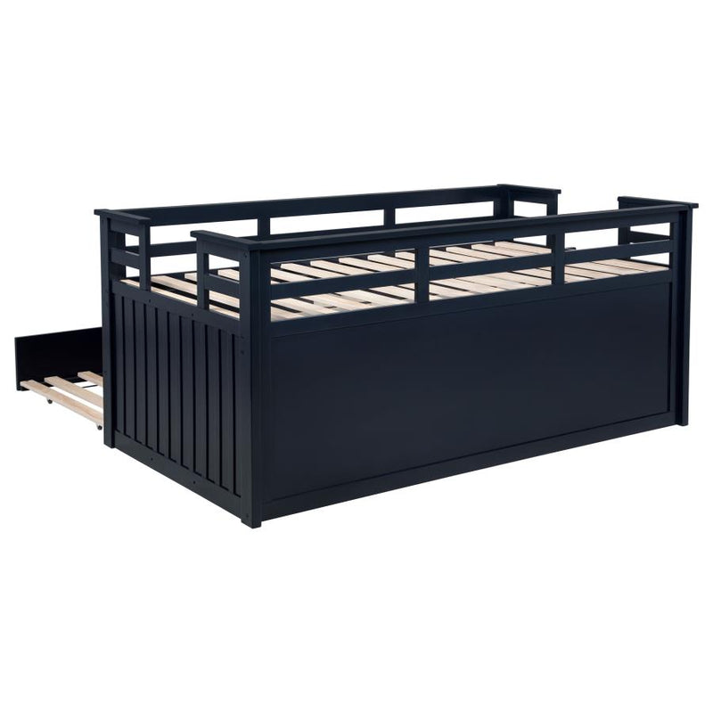 Carlsbad Twin Captain’s Bed with Trundle by Moppet Home