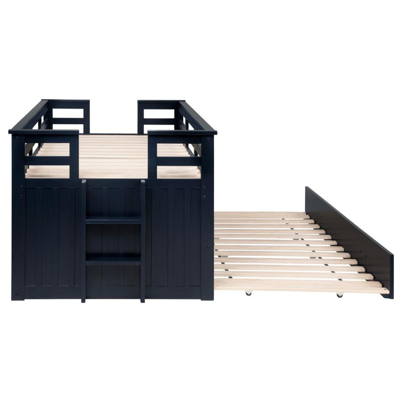 Carlsbad Twin Captain’s Bed with Trundle by Moppet Home
