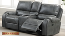 The Maverick Ultra-Premium Vegan Leather Recliner Sofa and Loveseat Set by Clayson